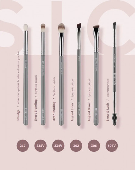 Paese Boho Beauty Angled Liner Brush №302 - Кисть-лайнер для бровей - 1