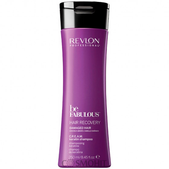 Revlon Professional Be Fabulous C.R.E.A.M. Keratin Shampoo - Шампунь с кератином для восстановления волос