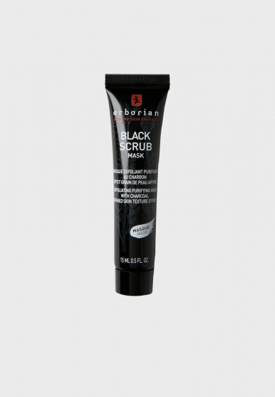 Erborian Black Scrub Mask - Скраб-маска очищающая с древесным углем - 1