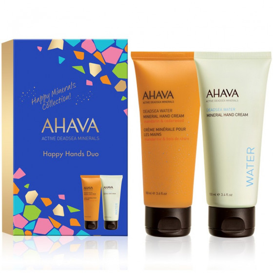 Ahava Deadsea Water Happy Hands Duo 2016 - Набор для рук Минеральный