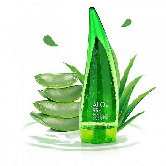Holika Holika Aloe 99% Soothing Gel - Универсальный увлажняющий гель с алоэ - 1