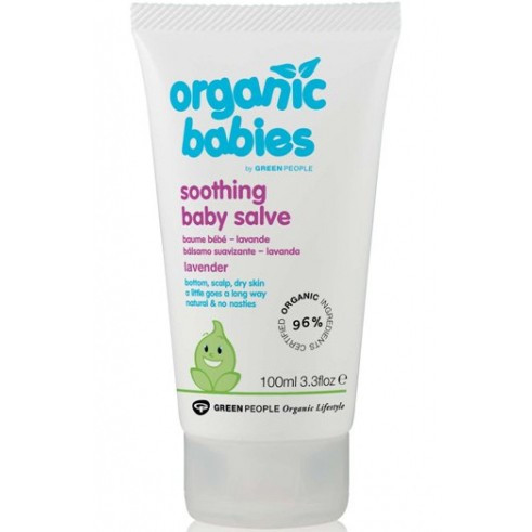 Green People Soothing Baby Cream Lavender - Успокаивающий крем для младенцев Лаванда