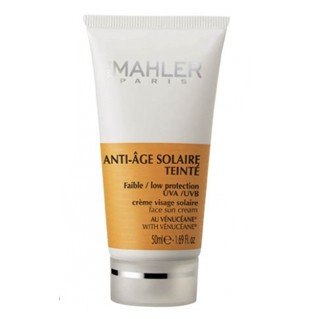 Simone Mahler Anti–age Solaire teinte - Увлажняющий крем с бронзантом против старения кожи