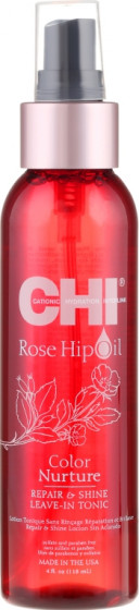 CHI Rose Hip Oil Repair and Shine Leave-in Tonic - Несмываемый спрей с маслом шиповника
