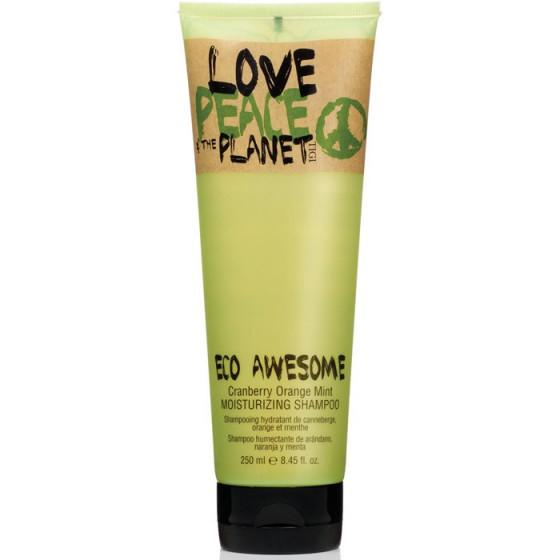 Tigi Love Peace Planet Eco Awesome Shampoo - Увлажняющий шампунь