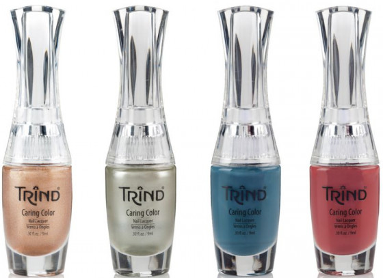 Trind Caring Color Nail Lacquer Autumn Winter 2012 - Цветной лак с укрепителем - 1