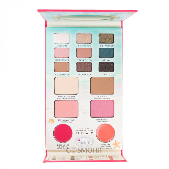 TheBalm Palettes Balm Voyage Vol. 2 Face Palette - Палетка для макияжа - 2