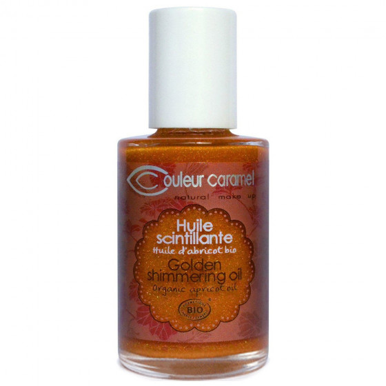 Couleur Caramel Golden Shimmering Oil - Масло для тела с золотыми частичками