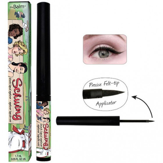 TheBalm Liquid Eyeliner Schwing - Водостойкая жидкая подводка - 1