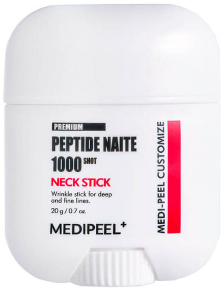 Medi Peel Premium Peptide Naite 1000 Shot Neck Stick - Укрепляющий пептидный стик для шеи и декольте