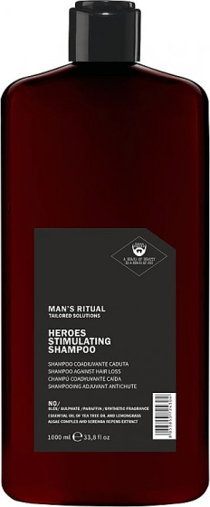 Nook Dear Beard Man's Ritual Heroes Stimulating Shampoo - Шампунь против выпадения волос