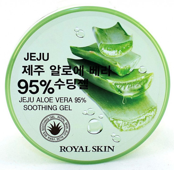 Royal Skin Jeju Aloe Vera 95% Soothing Gel - Гель с алоэ вера - 2