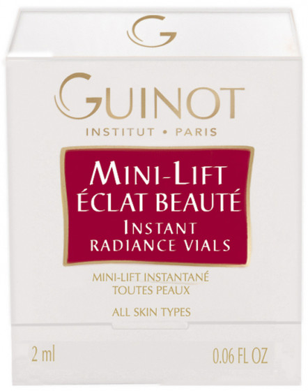 Guinot Mini Lift Eclat Beaute - Укрепление макияжа "Ампулы Золушки" - 1