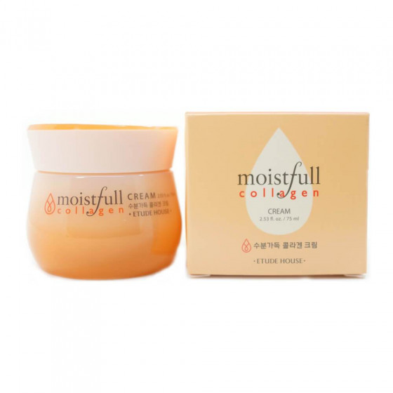 Etude House Moistfull Collagen Cream - Увлажняющий крем для лица с коллагеном - 1