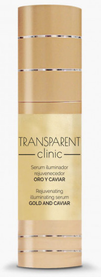 Transparent Clinic Gold and Caviar Rejuvenating Serum - Ультраомолаживающая сыворотка с икрой и биозолотом - 1