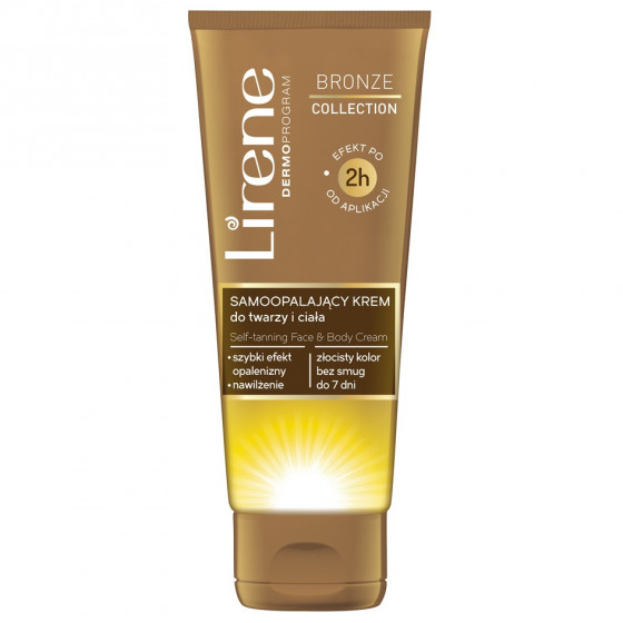 Lirene Self-tanning face&body cream - Крем-автозагар для лица и тела