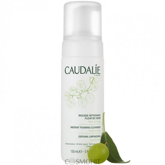 Caudalie Instant Foaming Cleanser - Пенка для снятия макияжа