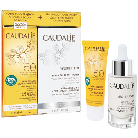 Caudalie Vinoperfect Serum Set - Набор для лица - 1