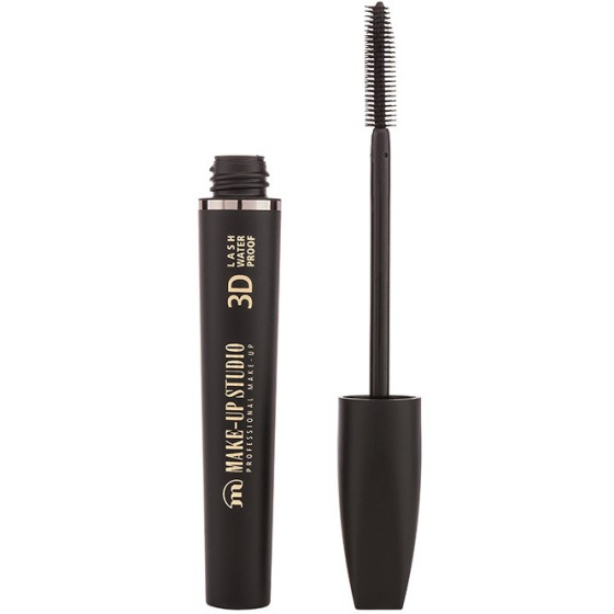 Make-Up Studio Mascara Waterproof 3D Extra Black - Водостойкая тушь с эффектом 3D