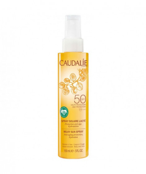 Caudalie Soleil Divine Solaire Milky Sun Spray SPF50 - Солнцезащитный крем-молочко SPF50