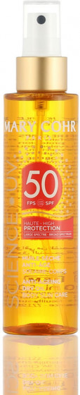 Mary Cohr Huile Body SPF50 - Сухое масло для тела