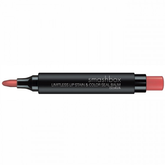 Smashbox Limitless Lip Stain & Color Seal Balm - Помада-блеск для губ (Nude)