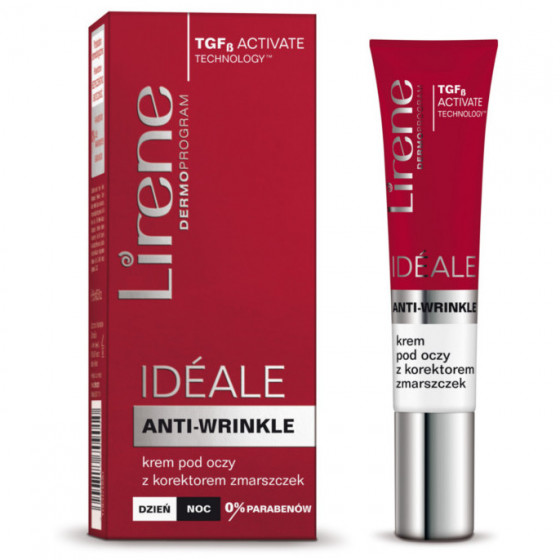 Lirene Ideale Eye Cream 35-55+ Anti-Wrinkle - Крем против морщин вокруг глаз 35-55+