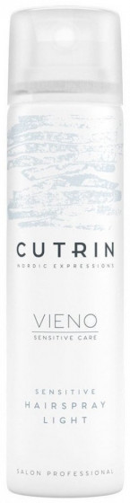 Cutrin Vieno Sensitive Hairspray Light - Лак легкой фиксации без отдушки