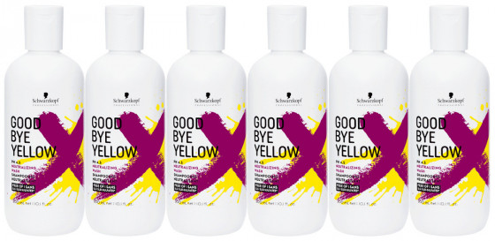 Schwarzkopf Professional Goodbye Yellow Shampoo - Безсульфатный шампунь с антижелтым эффектом - 1