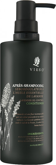 Vieso Lavender Oil Control Conditioner - Кондиционер с лавандой для контроля выделения кожного секрета