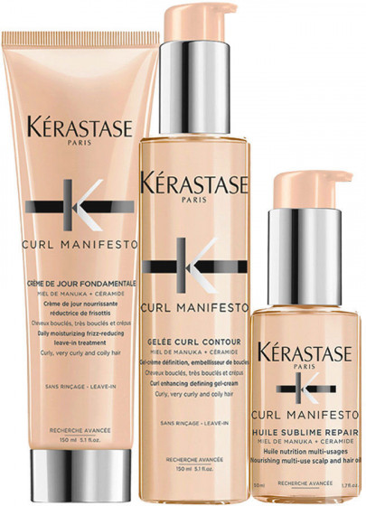 Kerastase Curl Manifesto Gelee Curl Contour - Гель-крем для структурирования вьющихся и кудрявых волос - 3