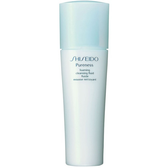 Shiseido Pureness Foaming Cleansing Fluid - Пенка-флюид очищающая для жирной, комбинированной и нормальной кожи