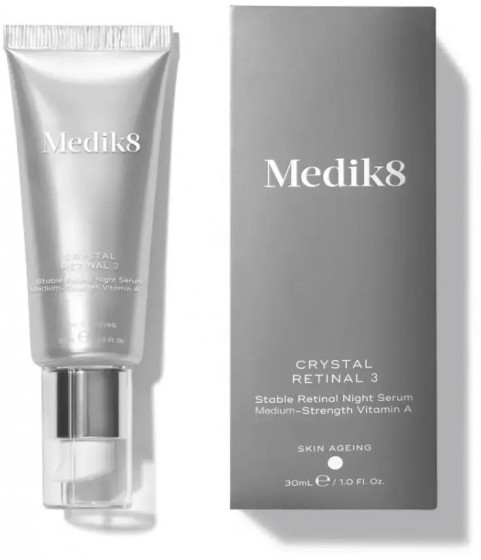 Medik8 Crystal Retinal 3 - Ночной крем-сыворотка для лица с ретиналем 0,03% - 1