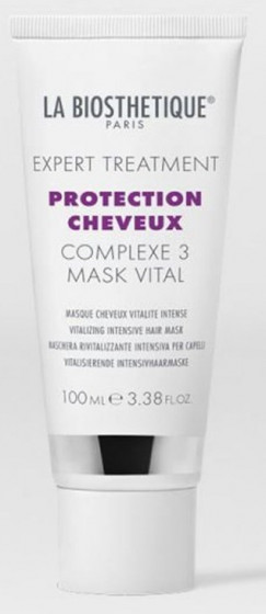 La Biosthetique Protection Cheveux Complexe 3 Mask Vital - Увлажняющая восстанавливающая маска