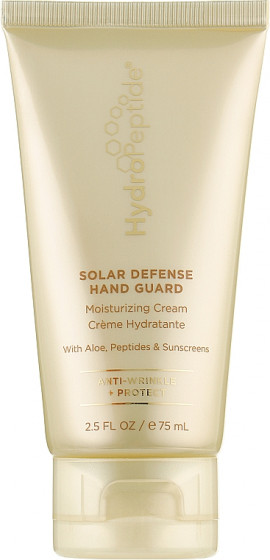 HydroPeptide Solar Defense Hand Guard Moisturizing Cream SPF15 - Солнцезащитный увлажняющий крем для рук