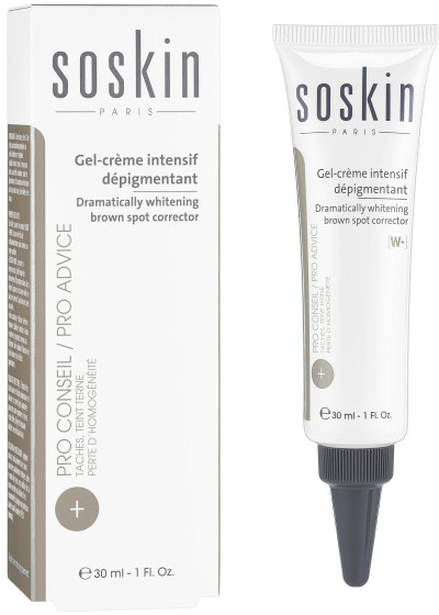 Soskin Dramatically Whitening Brown Spot Corrector - Осветляющий корректор для лица от пигментации - 1