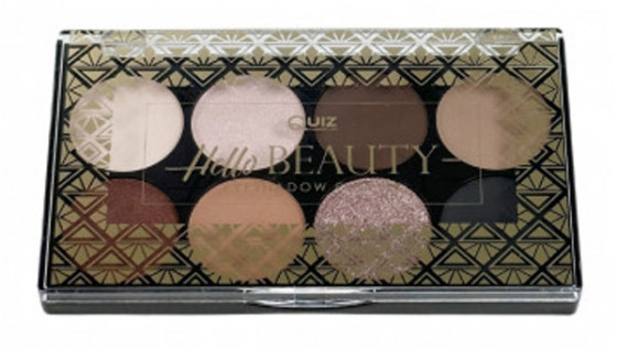 Quiz Cosmetics Hello Beauty Eyeshadow Palette - Палетка теней для век