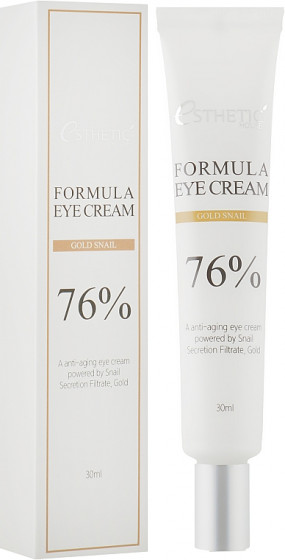 Esthetic House Formula Eye Cream Gold Snail 76% - Питательный крем для кожи вокруг глаз с муцином улитки - 1