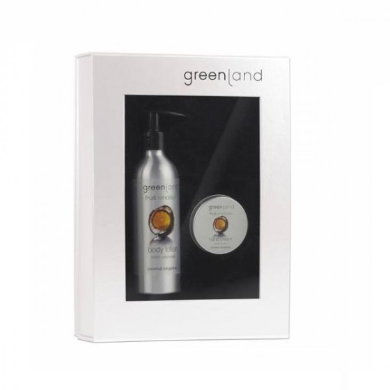 Greenland Hand & Body Gift Set Coconut-Tangerine - Набор для тела и рук Кокос-Мандарин 