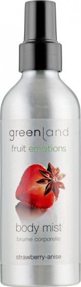 Greenland Fruit Emotions Strawberry-Anise Body Mist - Спрей для тела "Клубника-анис"