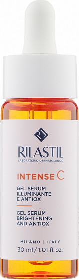 Rilastil Intense C Gel Serum - Антиоксидантная осветляющая гель-сыворотка с витамином С