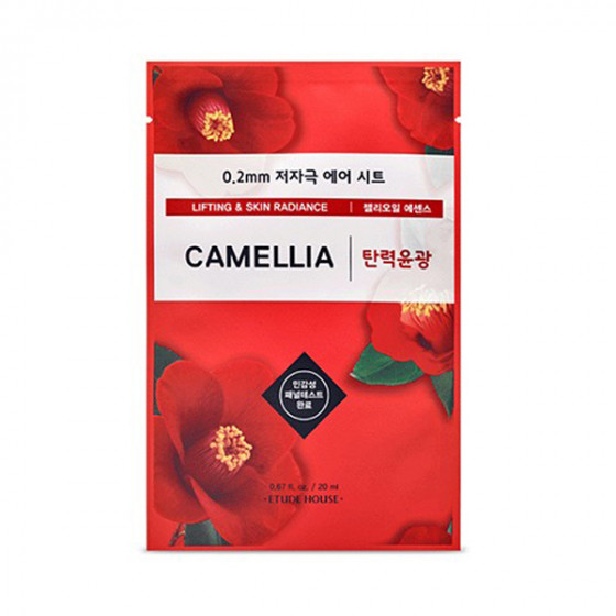 Etude House Therapy Air Mask Camellia - Ультратонкая маска для лица с маслом камелии