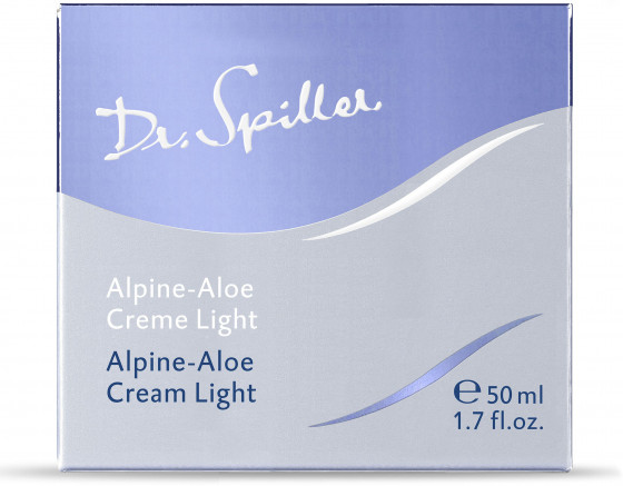 Dr. Spiller Alpine-Aloe Cream Light - Легкий крем с экстрактом альпийского алое - 1