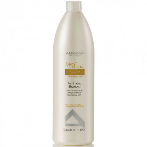 Alfaparf Semi Di Lino Diamond Illuminating Shampoo - Шампунь с микрокристаллами - 1