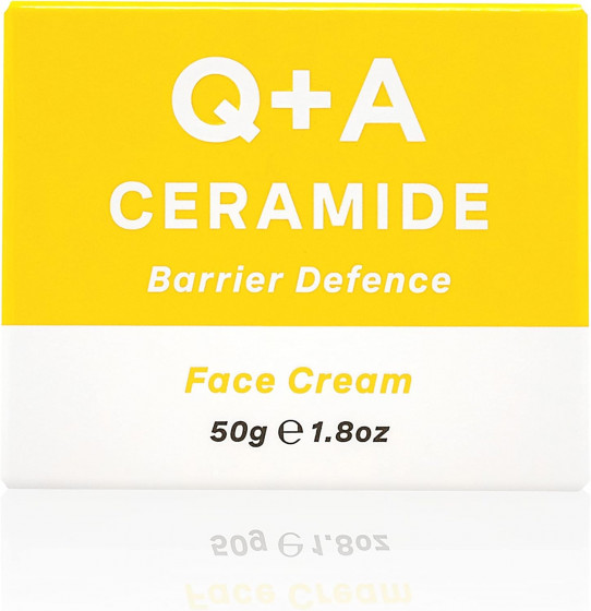 Q+A Ceramide Barrier Defence Face Cream - Защитный крем для лица с керамидами - 2