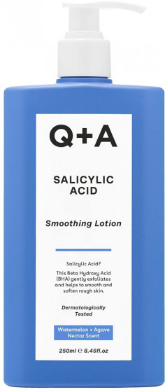 Q+A Salicylic Acid Smoothing Lotion - Успокаивающий лосьон для тела с салициловой кислотой