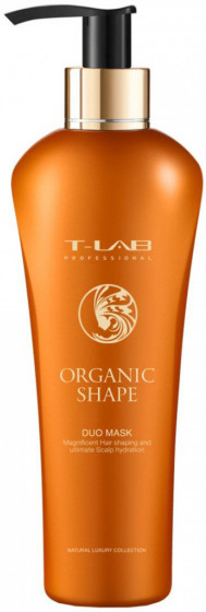 T-LAB Professional Organic Shape Duo Mask - Маска для разглаживания и питания волос