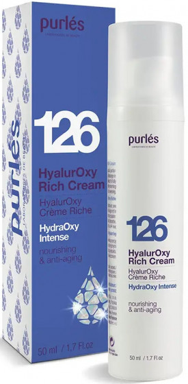 Purles 126 HydraOxy Intense HyalurOxy Rich Cream - Гиалуроновый крем увлажняющий и питательный