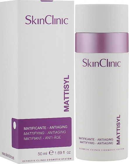 SkinClinic Mattisyl Cream - Матирующий антивозрастной крем для лица - 1