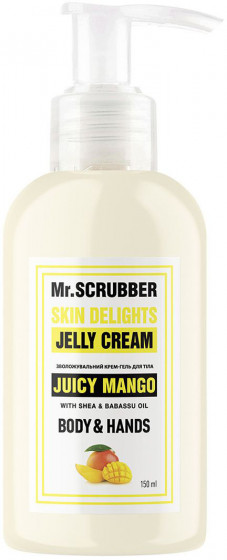 Mr.Scrubber Skin Delights Body&Hands Jelly Cream "Juicy Mango" - Крем-гель для тела и рук